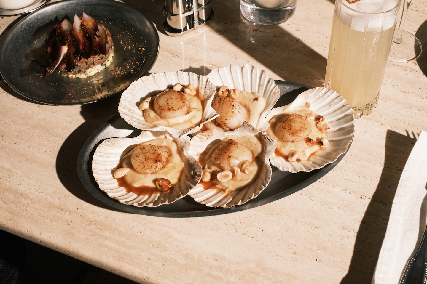 Saint-jacques en coquilles